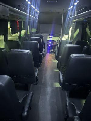 28 Passengers Executive Coach $125 Per hour