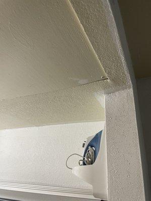 Disgusting ceiling.