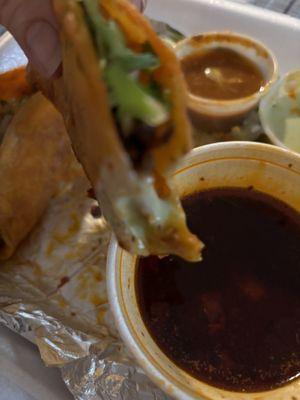 Dipping Tacos (Birria Tacos)