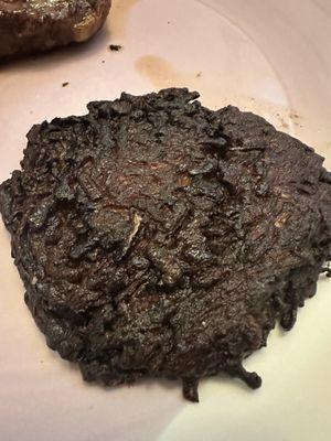 Smallman Deli sold me this burnt latke