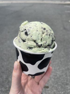 Green monsta ice cream