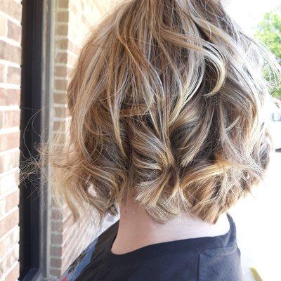 Dimensional highlights and cut