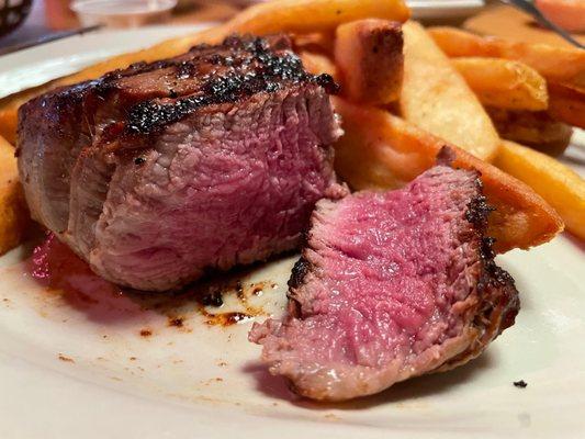 Dallas fillet - medium rare