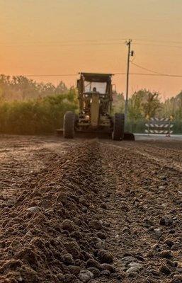 PARKING LOT GRADING