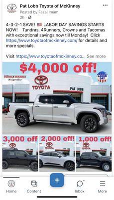 Pat Lobb Toyota of McKinney