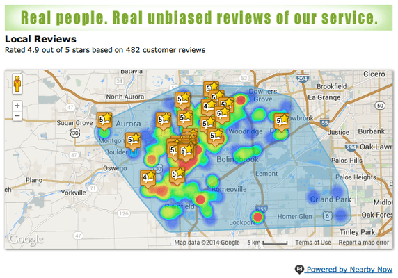 Visit our web site to see what your neighbors are saying about us.