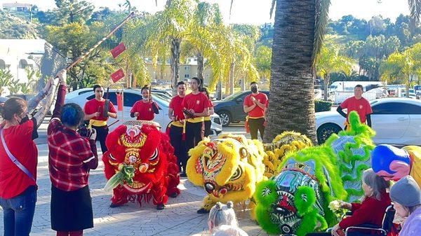 Lunar New Year celebration at the facility!