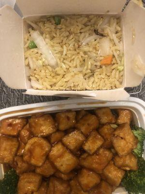 General TSO's tofu