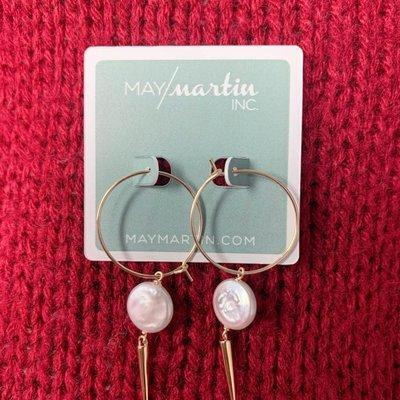 earring cards for our client at may martin