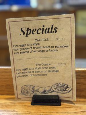 Specials