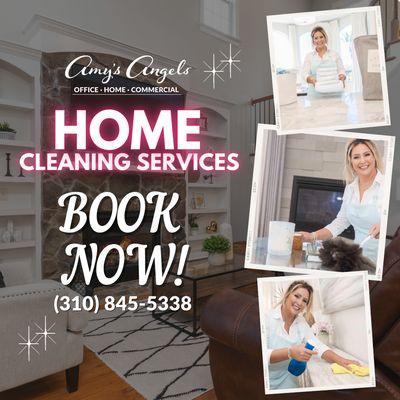 Call (310) 845-5338 for your home to be sparkly clean!!