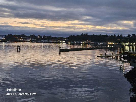 Yaquina Bay, Newport Oregon.