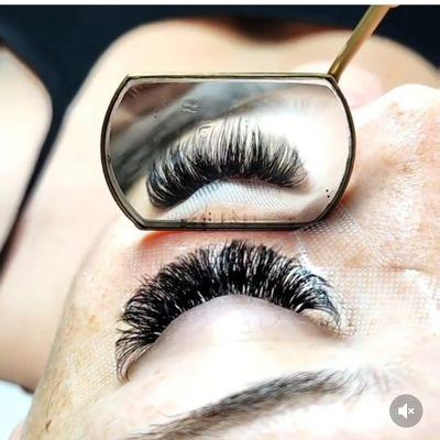 Volume lashes