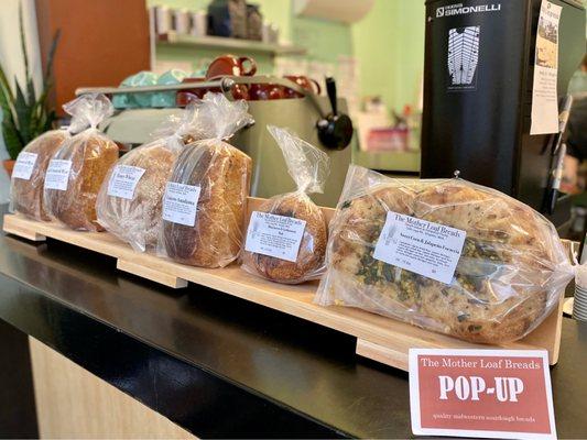 The Mother Loaf Breads Saturday pop-up