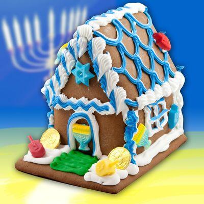 Handmade Hanukkah House