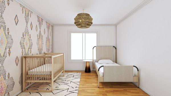 Nursery Design - Kanika Design, an interior design firm, provided interior design services for this project