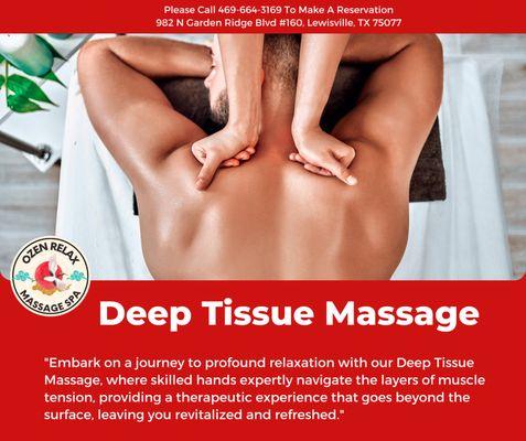 Deep Tissue Massage