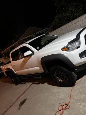 Toyota Tacoma after wash