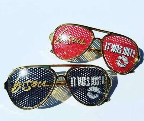 Promotional Glasses for Bisou