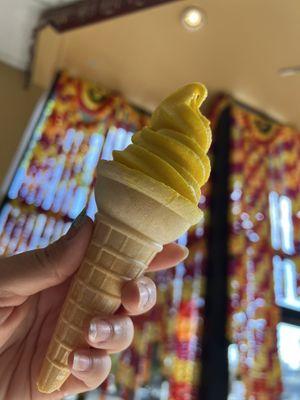 Mango Lassi Soft Serve