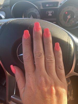 SNS (dip) manicure $45