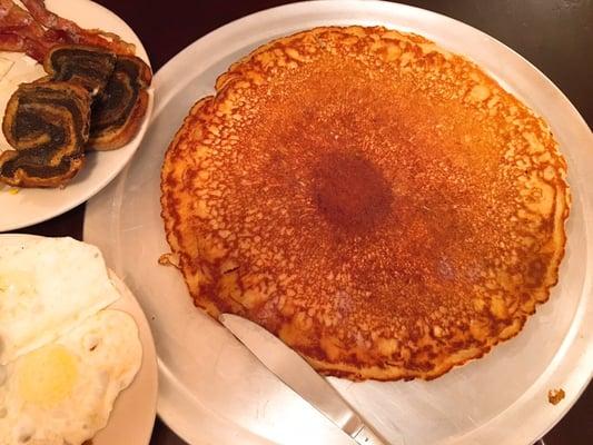 Gigantic pancakes!