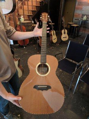 Beautiful guitar created by Manuel Delgado