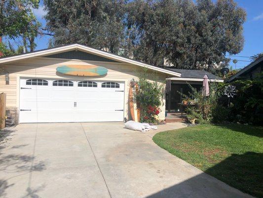 Awesome looking new garage door