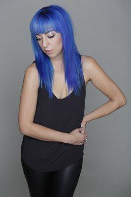 We specialize in vibrant colors from the vivid line of pravana! Call now to book your appointment!