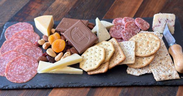 Cheese & Charcuterie served