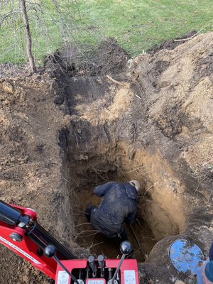 Locating Water main break