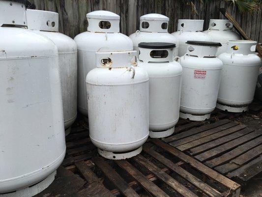 Large tanks available for purchase and or rental.