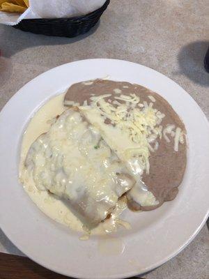 Enchiladas la Crema