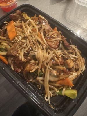 Pork Chop Suey, extra spicy