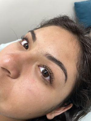 Lash lift + tint