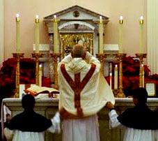 Mass is sometimes celebrated according to the Dominican Rite.