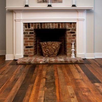 Weathered Antique Pine Flooring