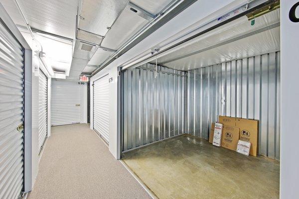 Inside of unit of Morningstar Storage on New Hope Road