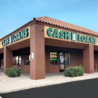 CASH 1 Loans offers Title Loans, Personal Loans, and Registration Loans.