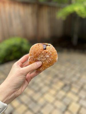 Chocolate Malasada | IG: xstina.eats