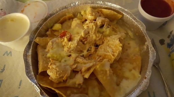 Chicken Nachos so yummy