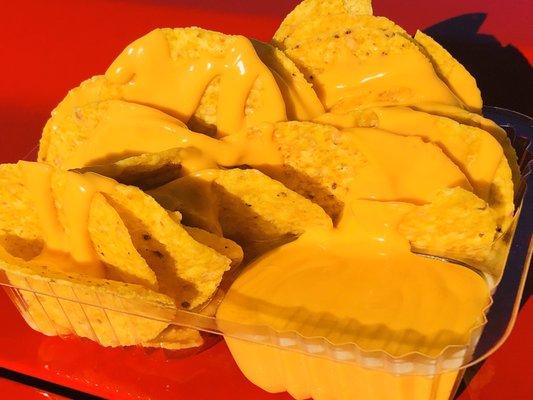 Nachos and cheese