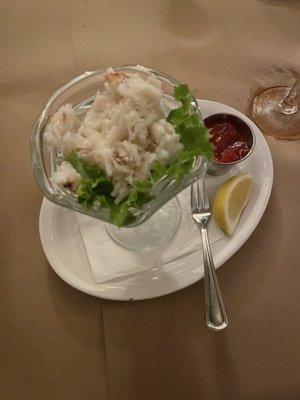 Delicious Crab cocktail