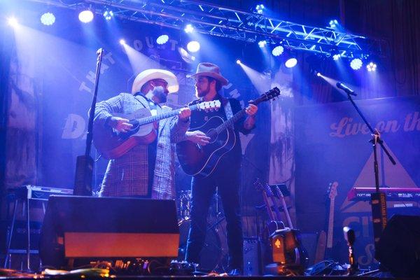 Dan Smalley and Mus Gillum at Louisiana Grandstand