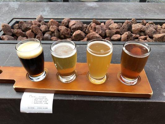 Beer Flight (watered down and flavorless)