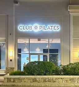 Club Pilates storefront in Plymouth, MA