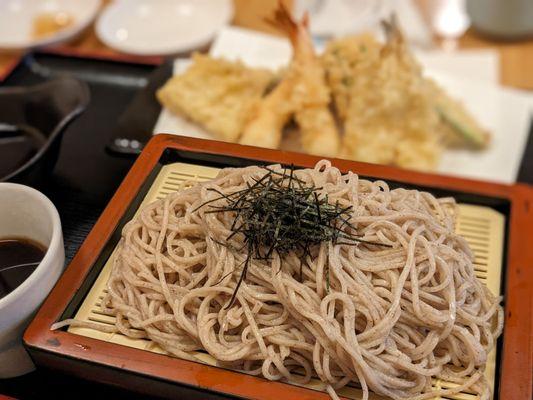 Tempura zaru soba