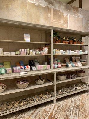 Skin care section