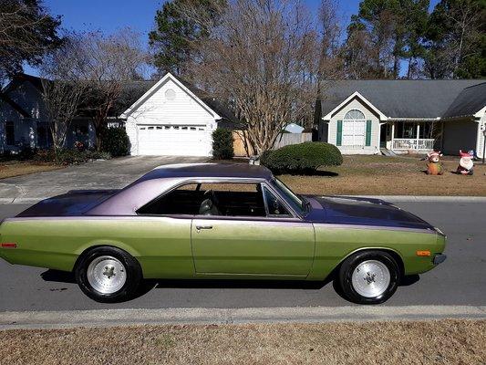 1972 Dodge Dart Swinger, 360 engine built, 4 barrel carb, strong runner when Precision Tune was completed working on it!!