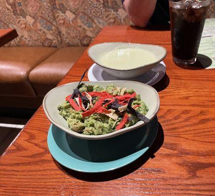 Chunky Guacamole and Cheese Dip